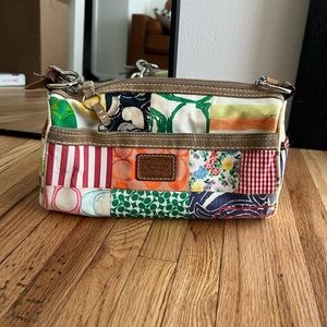 Colorful Coach shoulder bag/purse